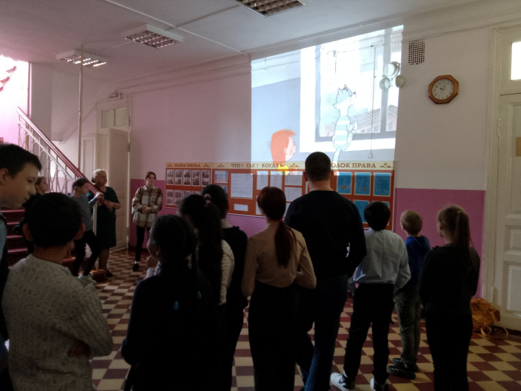 Просмотр мультфильмов.